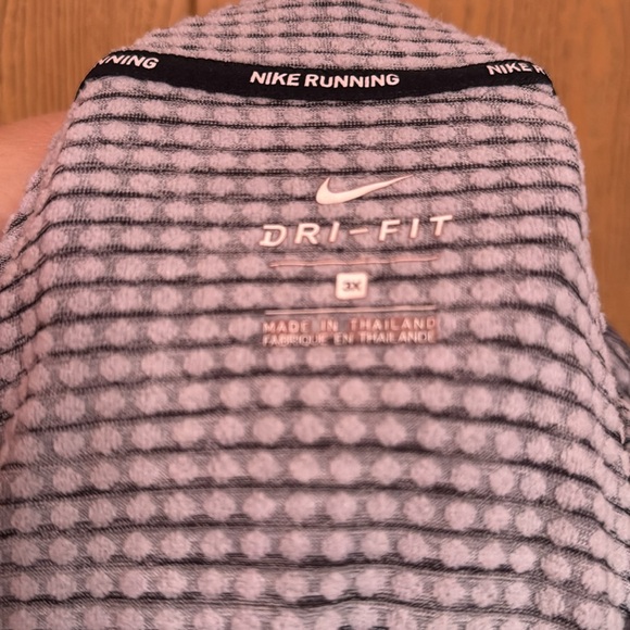 Nike Heathered Gray Quarter-Zip Top - Picture 4 of 4